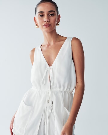 Top 'LEVIE' di St MRLO in bianco
