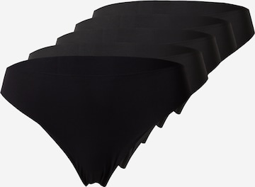 WEEKDAY Slip 'Maya' in Black: front