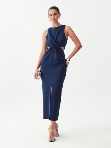 BWLDR Kleid 'NEWARK' in Blau: Vorderseite