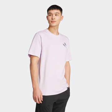ADIDAS SPORTSWEAR Performance Shirt in Purple: front