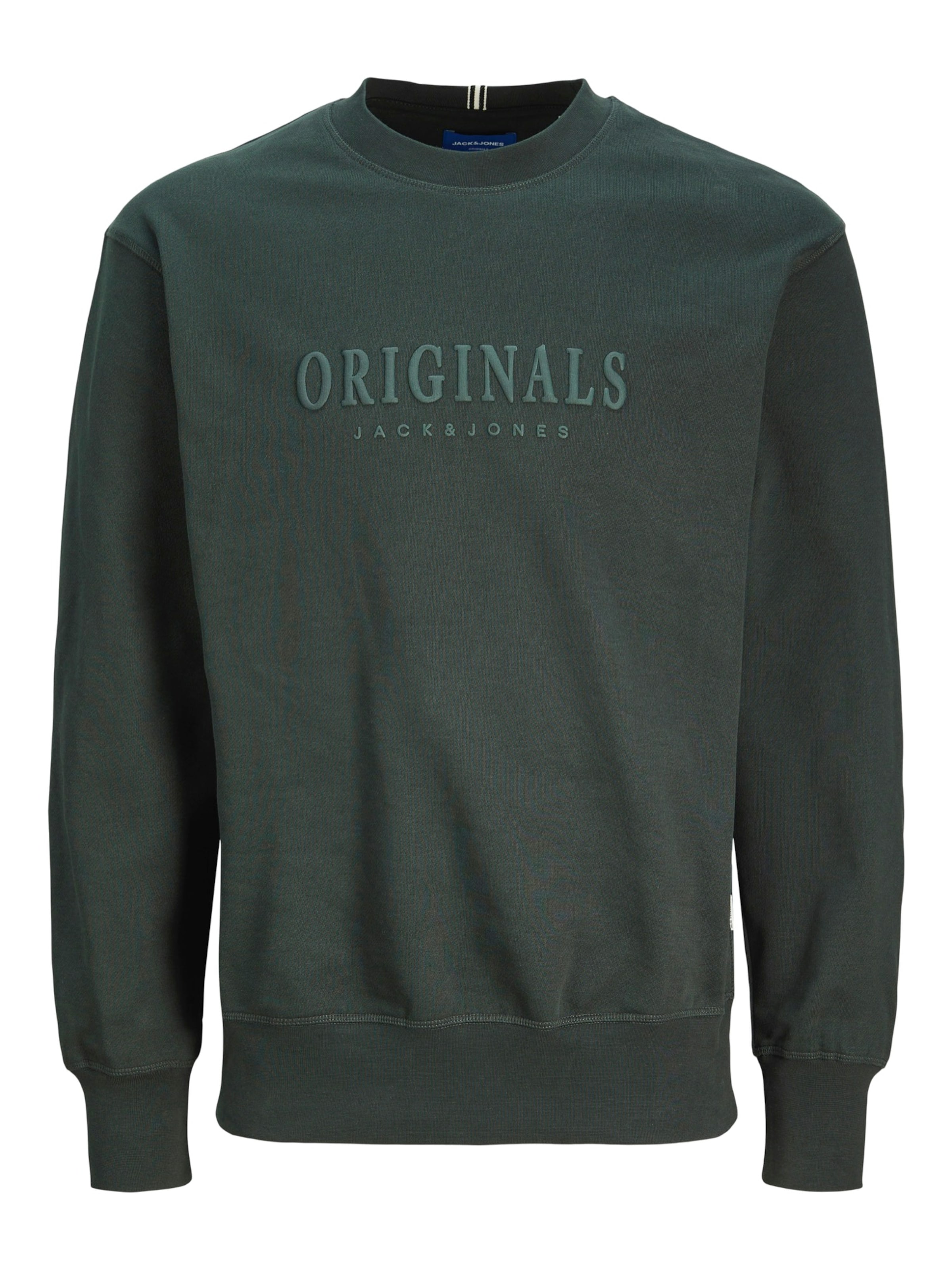 JACK & JONES Sweatshirt 'JWHFREDERIKSBERG' in Jade / Fir, Item view