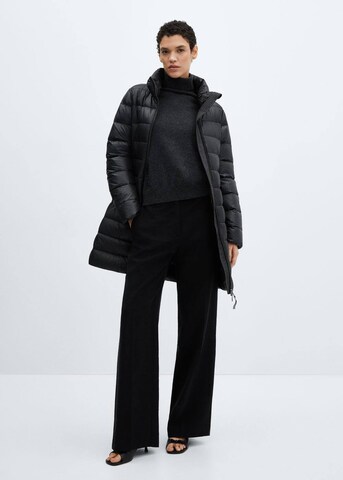 MANGO Jacke in Schwarz