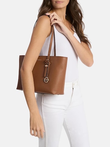 Michael Kors Handväska 'MICHAEL KORS QUINN HANDBAG BORSA' i brun