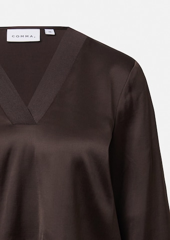 COMMA Bluse in Braun