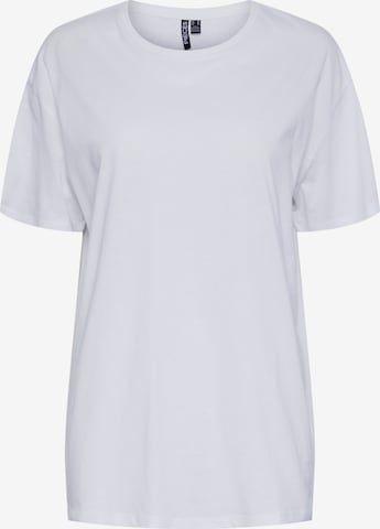 balta PIECES Marškinėliai 'SARA': priekis
