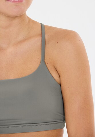 Athlecia Low Support Sport-BH 'Blossom' in Grau