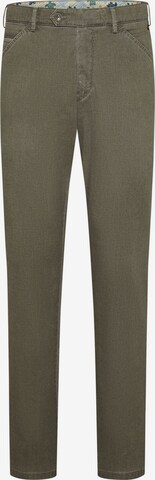 MEYER Regular Chino Pants 'Chicago' in Brown: front