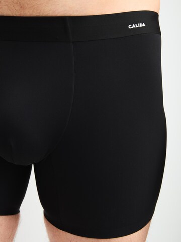 CALIDA Boxershorts 'Micro Invisible' in Zwart
