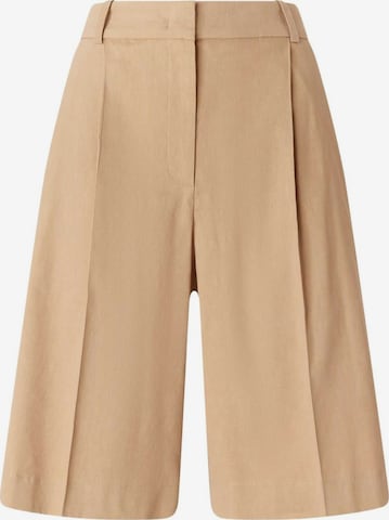 PINKO Regular Broek 'PINKO BRYANA BERMUDA LINO STRETCH BERMUDA' in Beige: voorkant