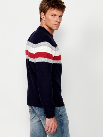 KOROSHI Pullover in Blau