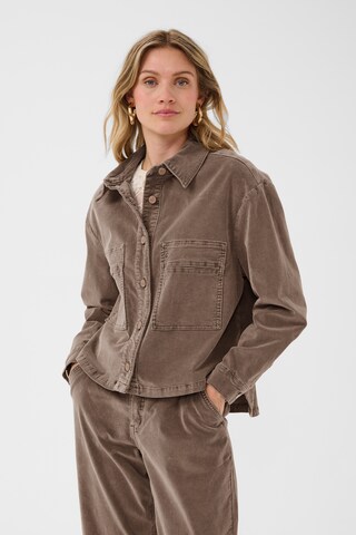 Veste mi-saison 'CRBrady' Cream en marron : devant