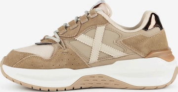 Sneaker bassa 'NEXA' di MUNICH in marrone: frontale