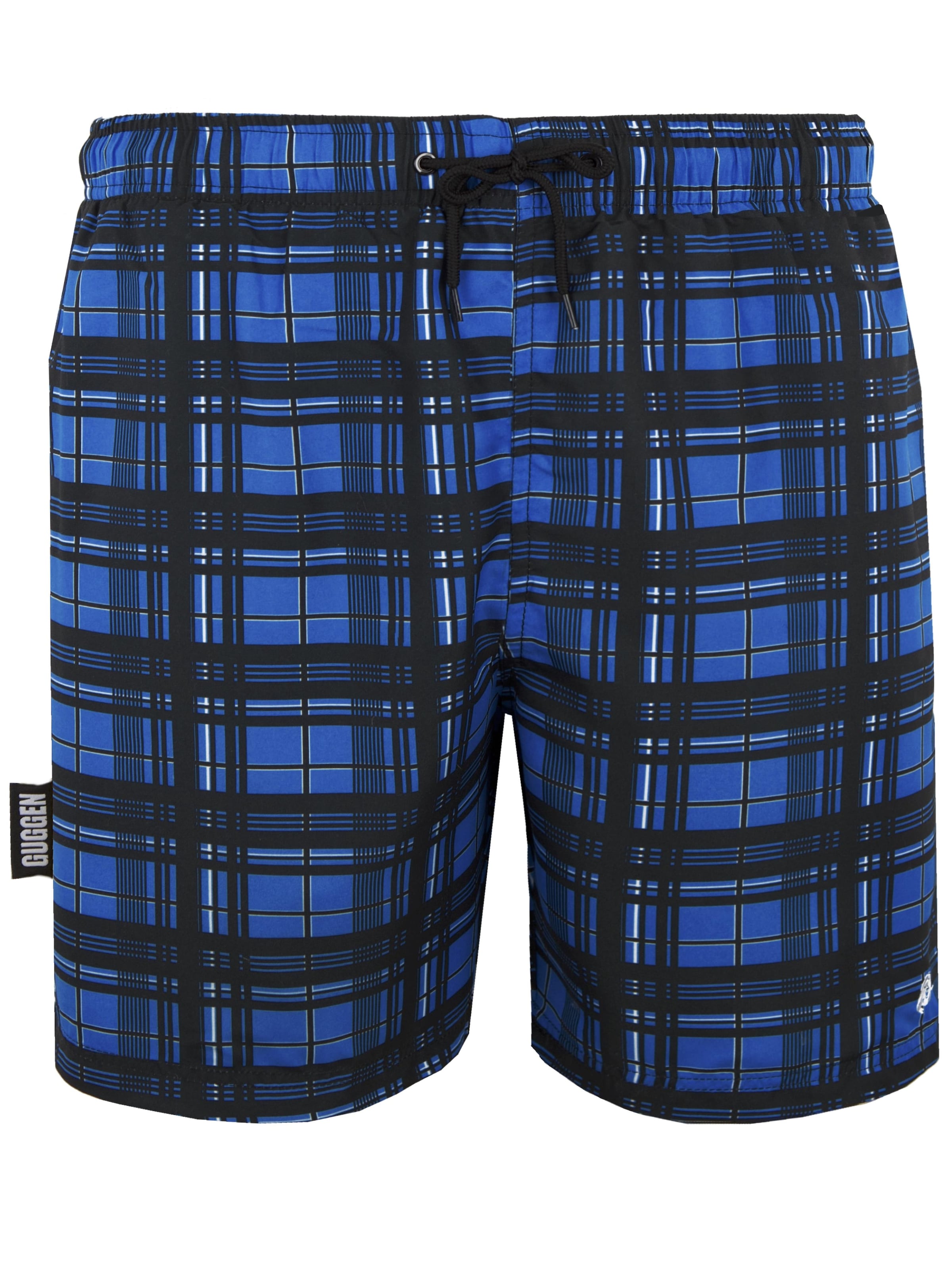 Guggen Mountain Badeshorts 'Boardshorts 1862v2' in Blau: Vorderseite