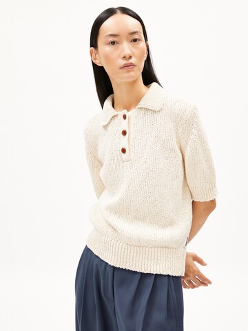 ARMEDANGELS Sweater 'ANYA' in Beige: front