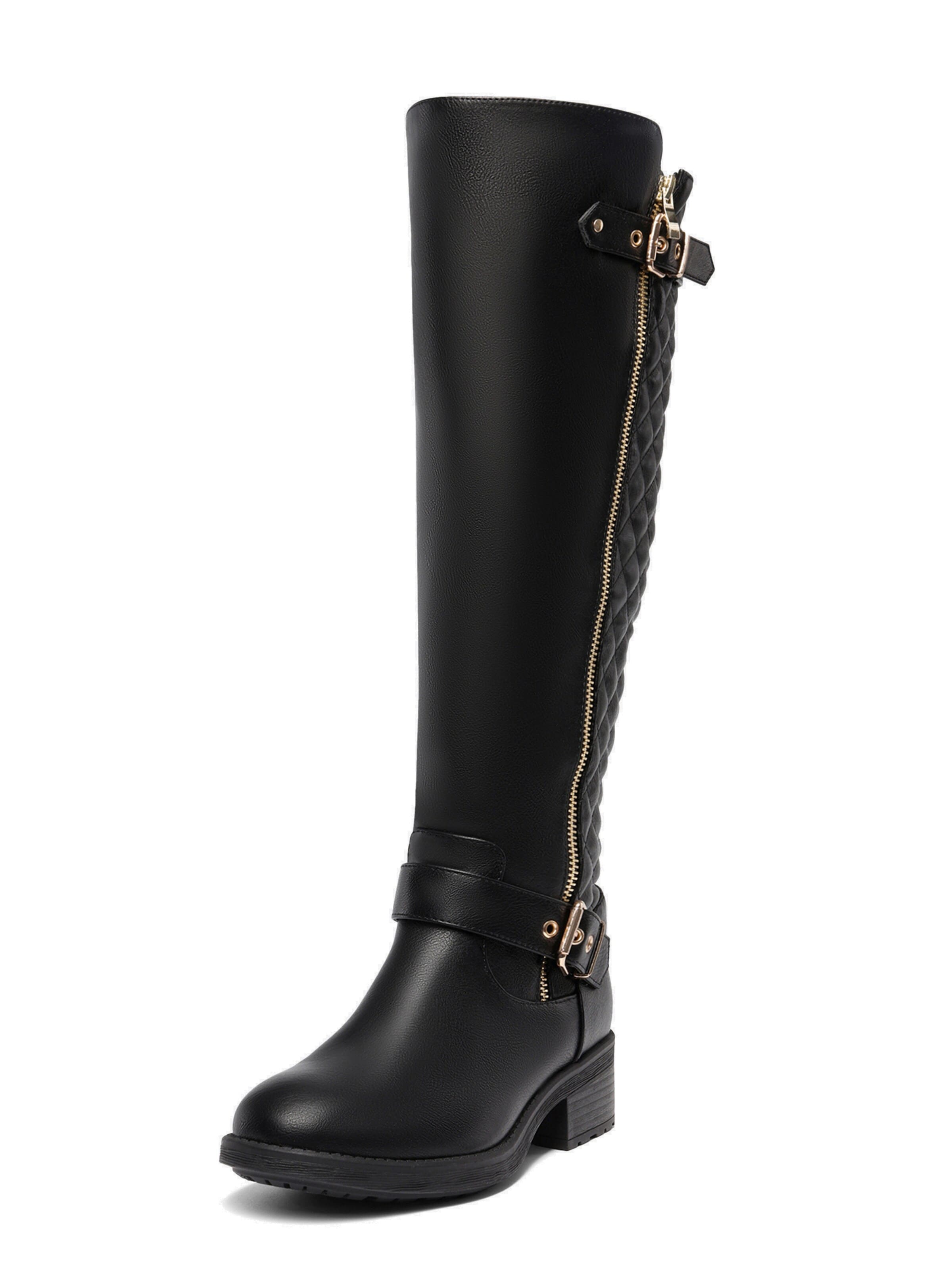 Stivale di Dream Pairs in nero: frontale