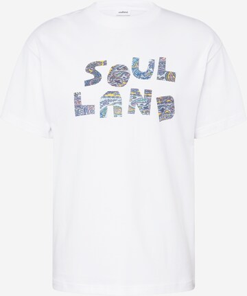 T-Shirt Soulland en blanc : devant