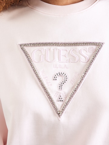 GUESS Sweatshirt 'RACHELE' in Pink