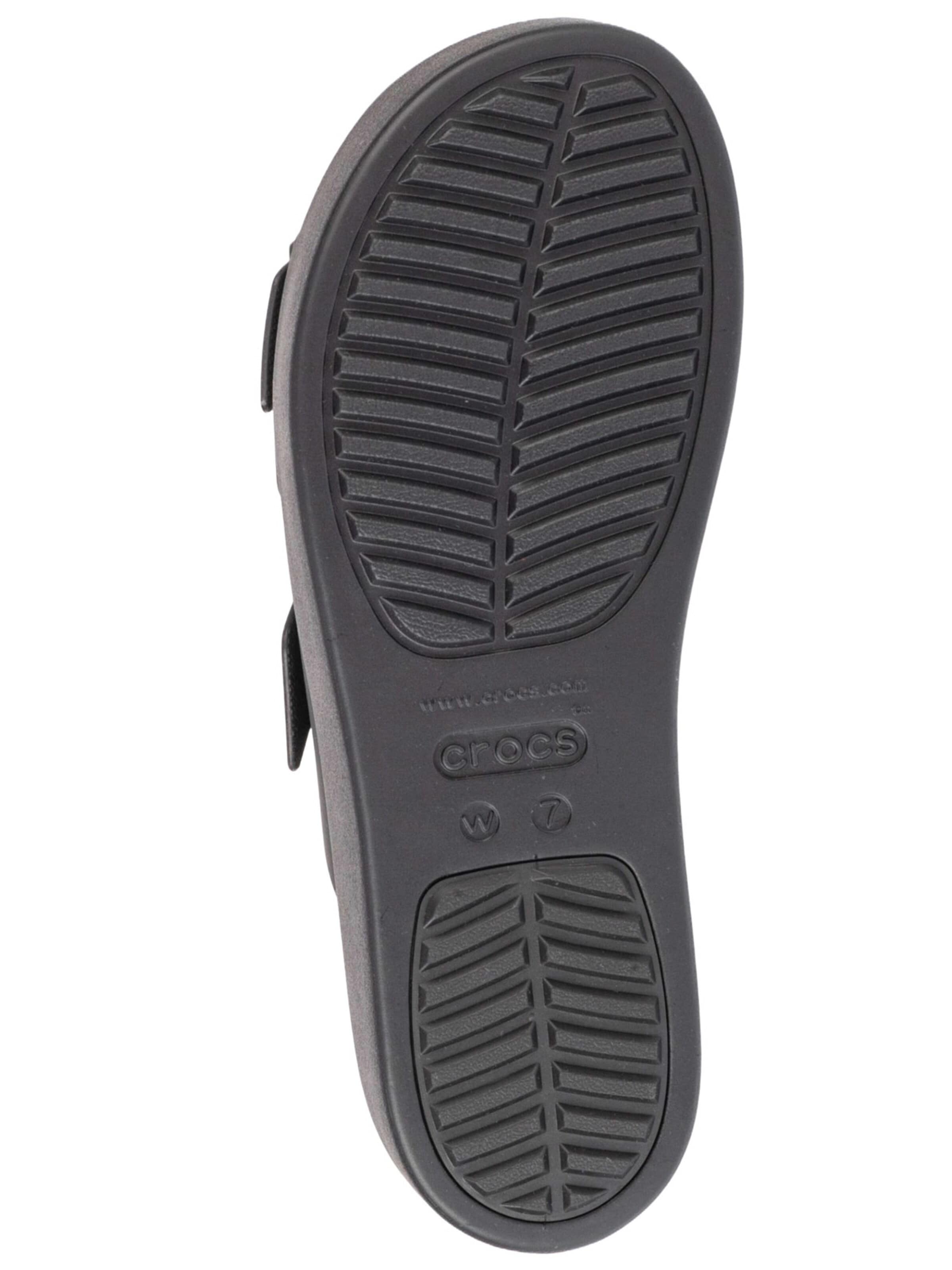 Sandales Crocs en noir