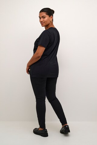 Maglietta 'KC Sandi' di KAFFE CURVE in nero
