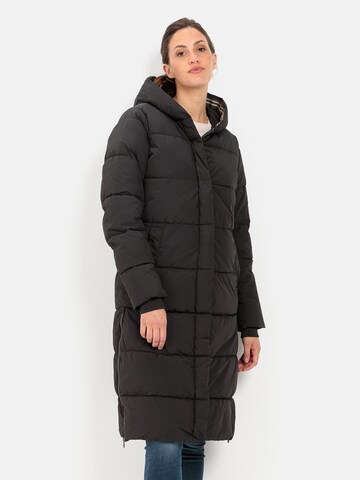 CAMEL ACTIVE Winter Coat in Black: front