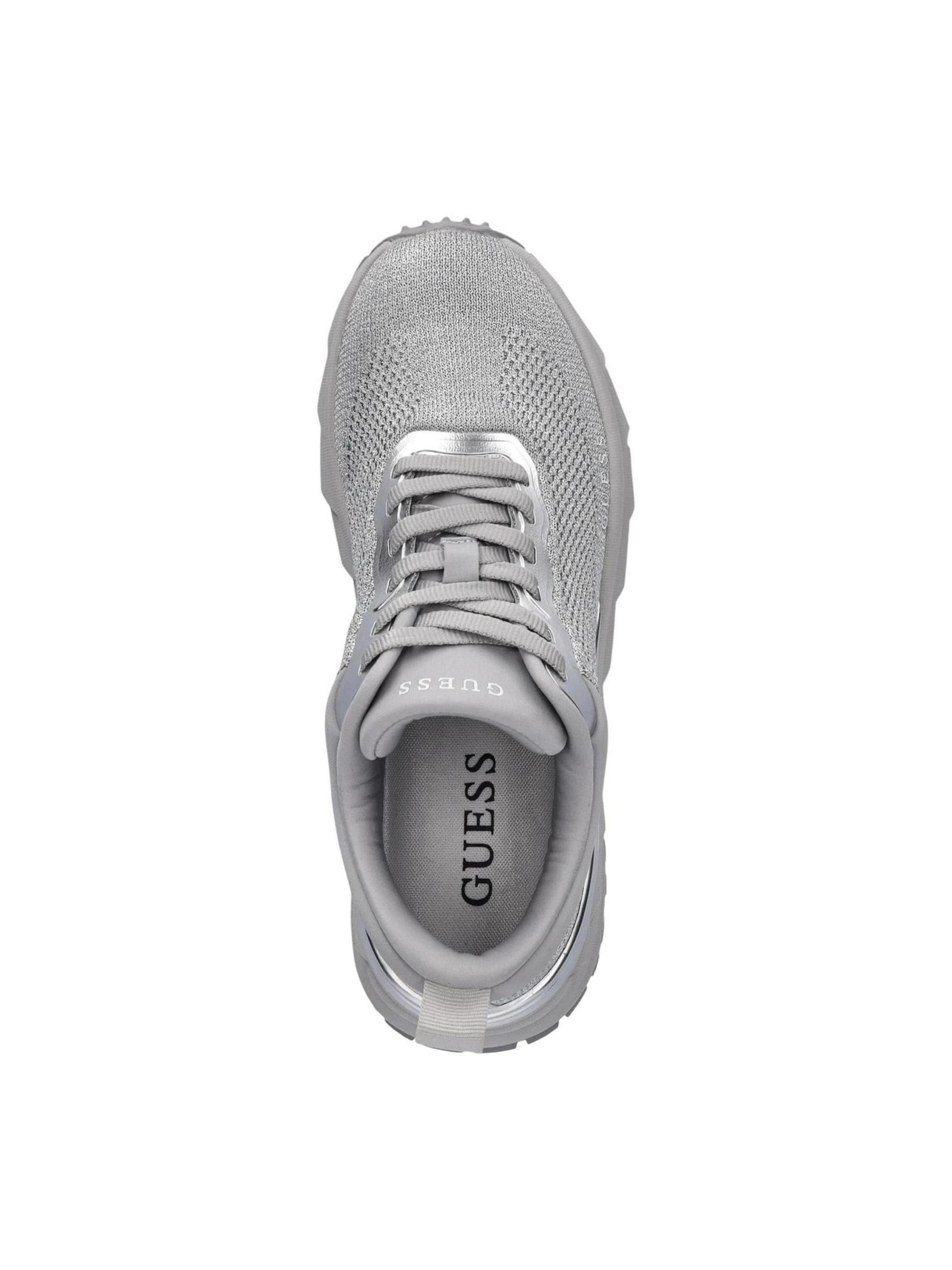 Sneaker bassa 'RUNIT3 FLPRN3 FAB12' di GUESS in argento