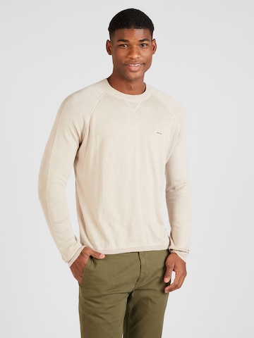 NAPAPIJRI Pullover 'D-BAQUERIZO' in Beige: predná strana