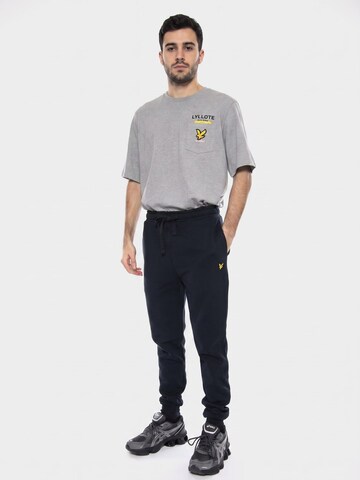 Lyle & Scott Baggy Trousers in Blue