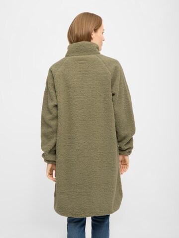 Derbe Fleece Jacket 'Kuschelby Long' in Green