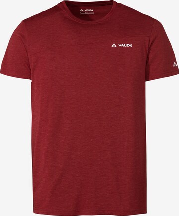 VAUDE Performance Shirt 'Sveit' in Red: front