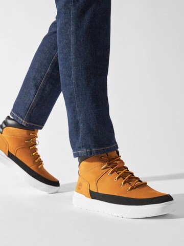 TIMBERLAND - Botas en blanco: frente