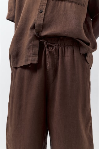 Pull&Bear Baggy Nadrág - barna