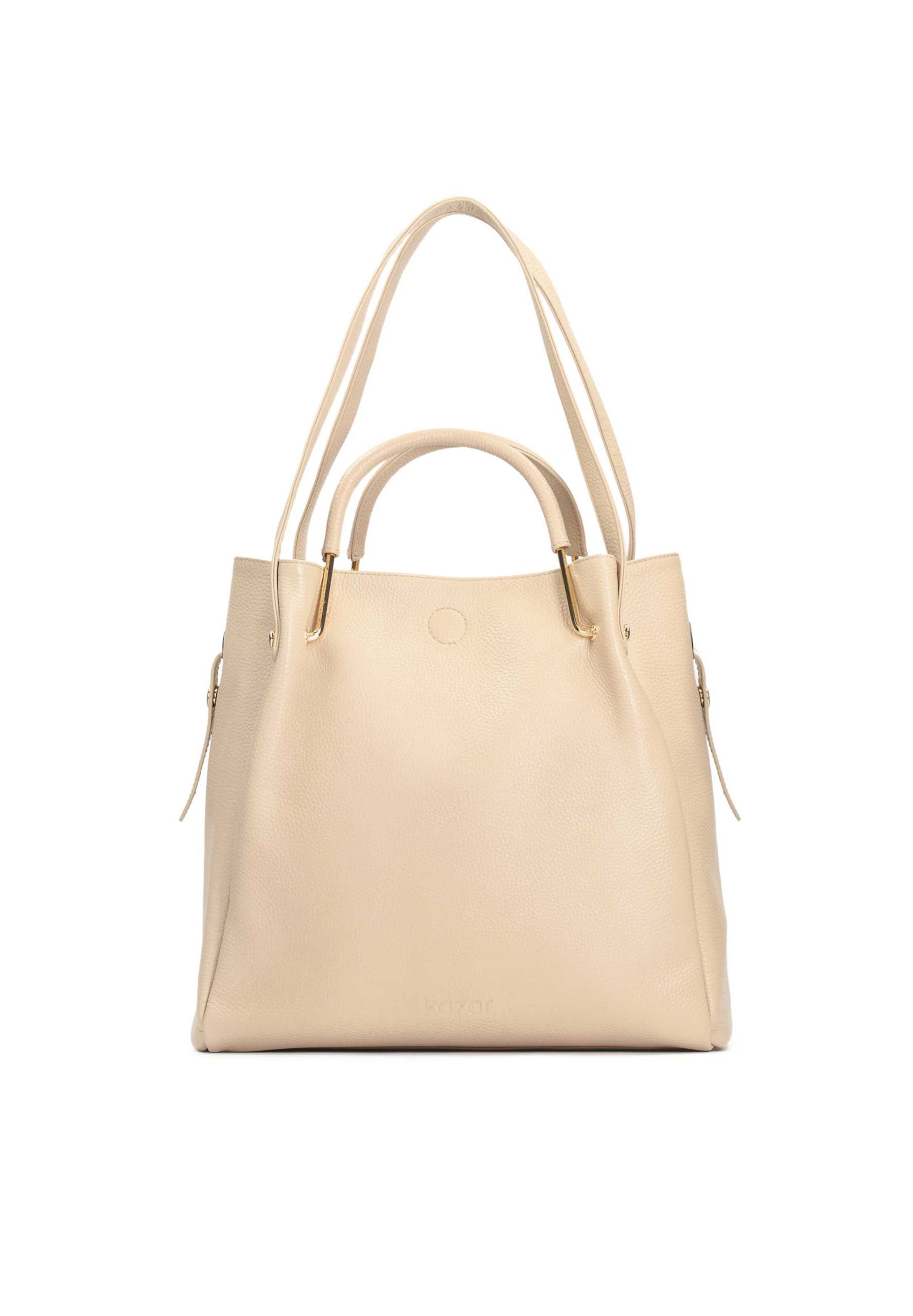 Kazar Kabelka – béžová: přední strana