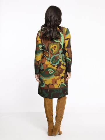 YOEK Kleid ' mit Blumenmuster ' in Mischfarben