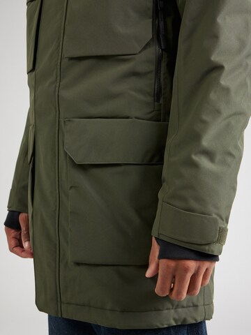 Didriksons Outdoorjas 'Drew' in Groen
