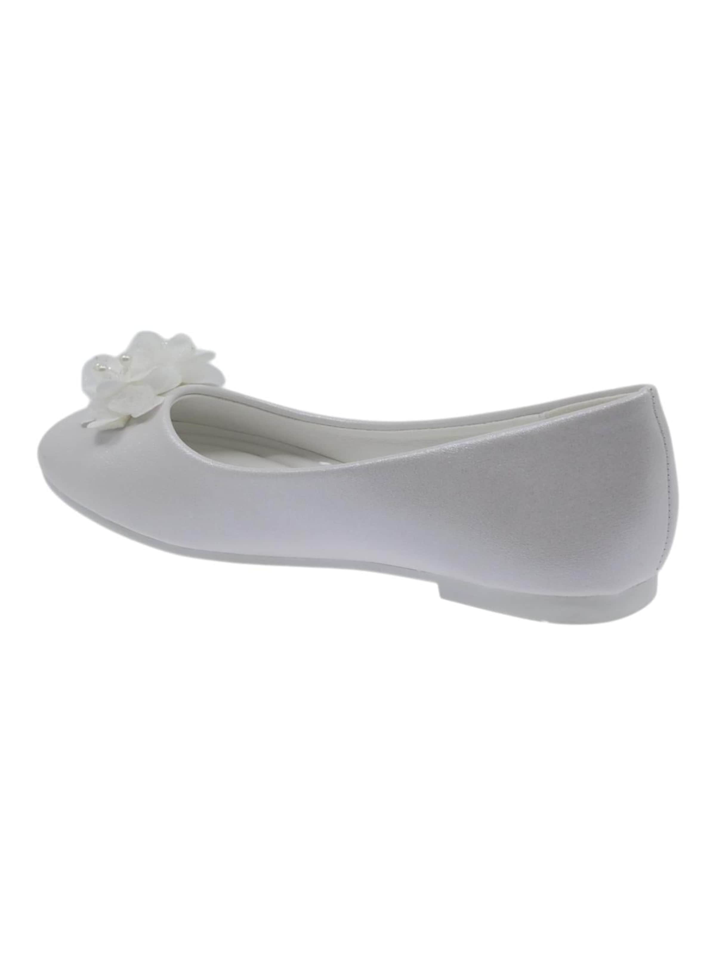Beppi Ballet Flats 'Bailarina' in White
