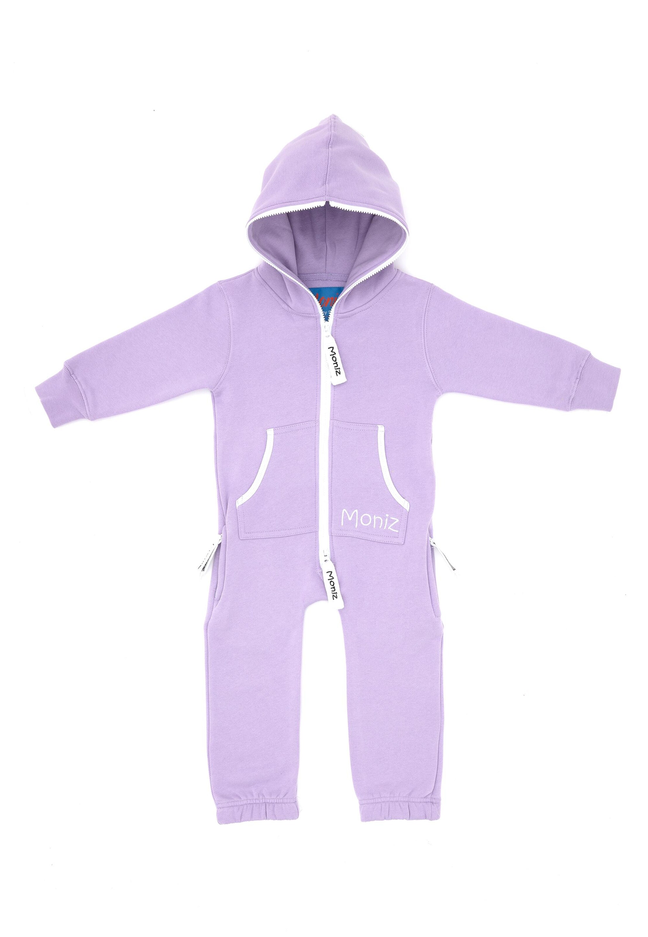 Moniz Overall in Purple: front