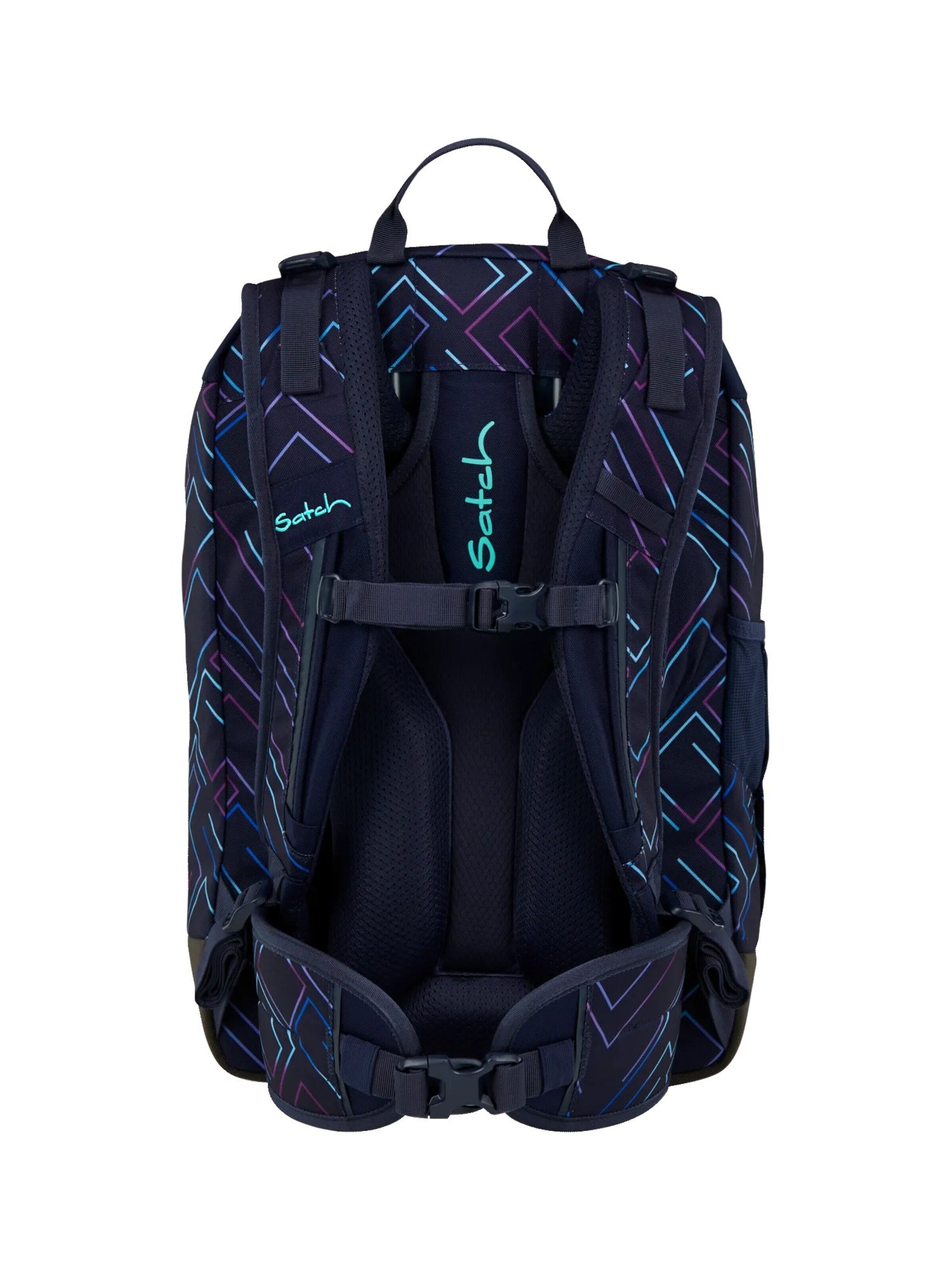 Satch Backpack 'Schulrucksack air' in Purple