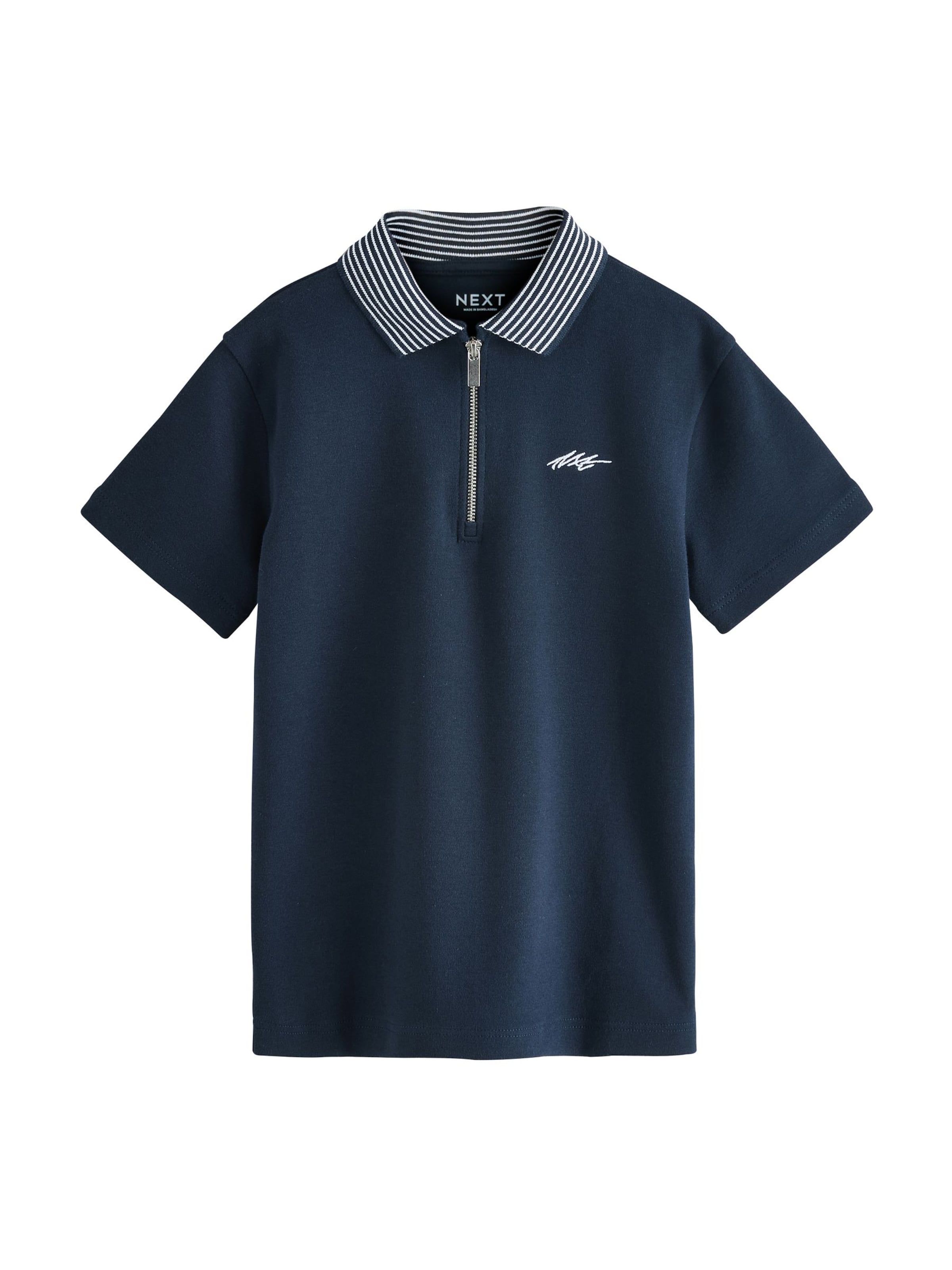 Next Poloshirt in Blau: Vorderseite