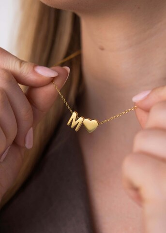 Chaîne 'Letter Heart' PURELEI en or