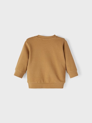 NAME IT Sweatshirt 'Bast' in Braun