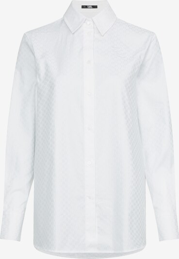 Camicia da donna Karl Lagerfeld di colore bianco, Visualizzazione prodotti