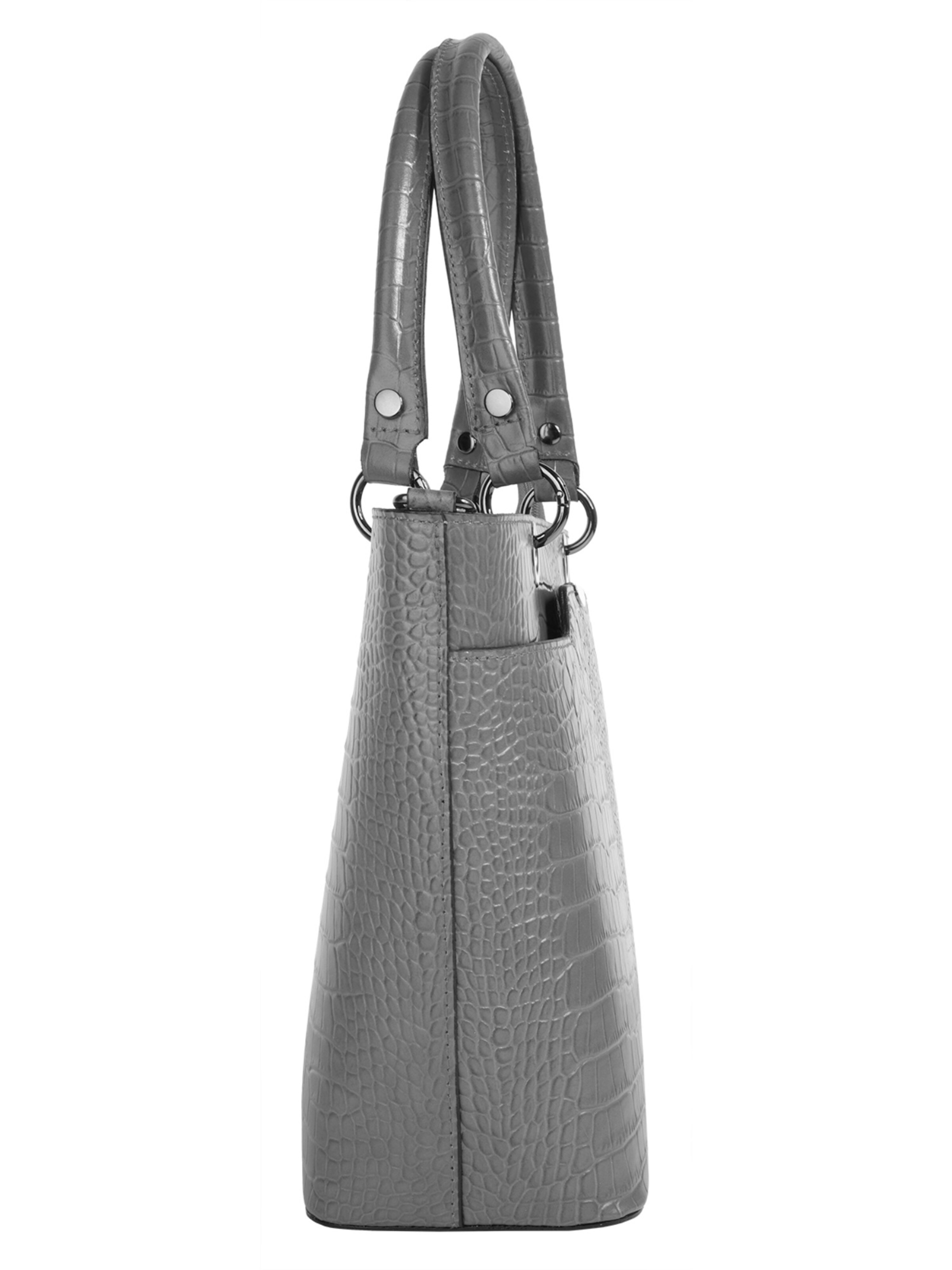 Cluty Handbag in Grey