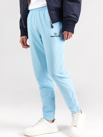 Effilé Pantalon 'Carson' Sergio Tacchini en bleu : devant