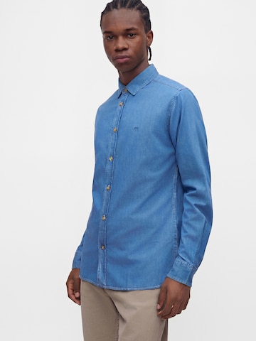 Pepe Jeans Slim fit Skjorta 'ABEL' i blå