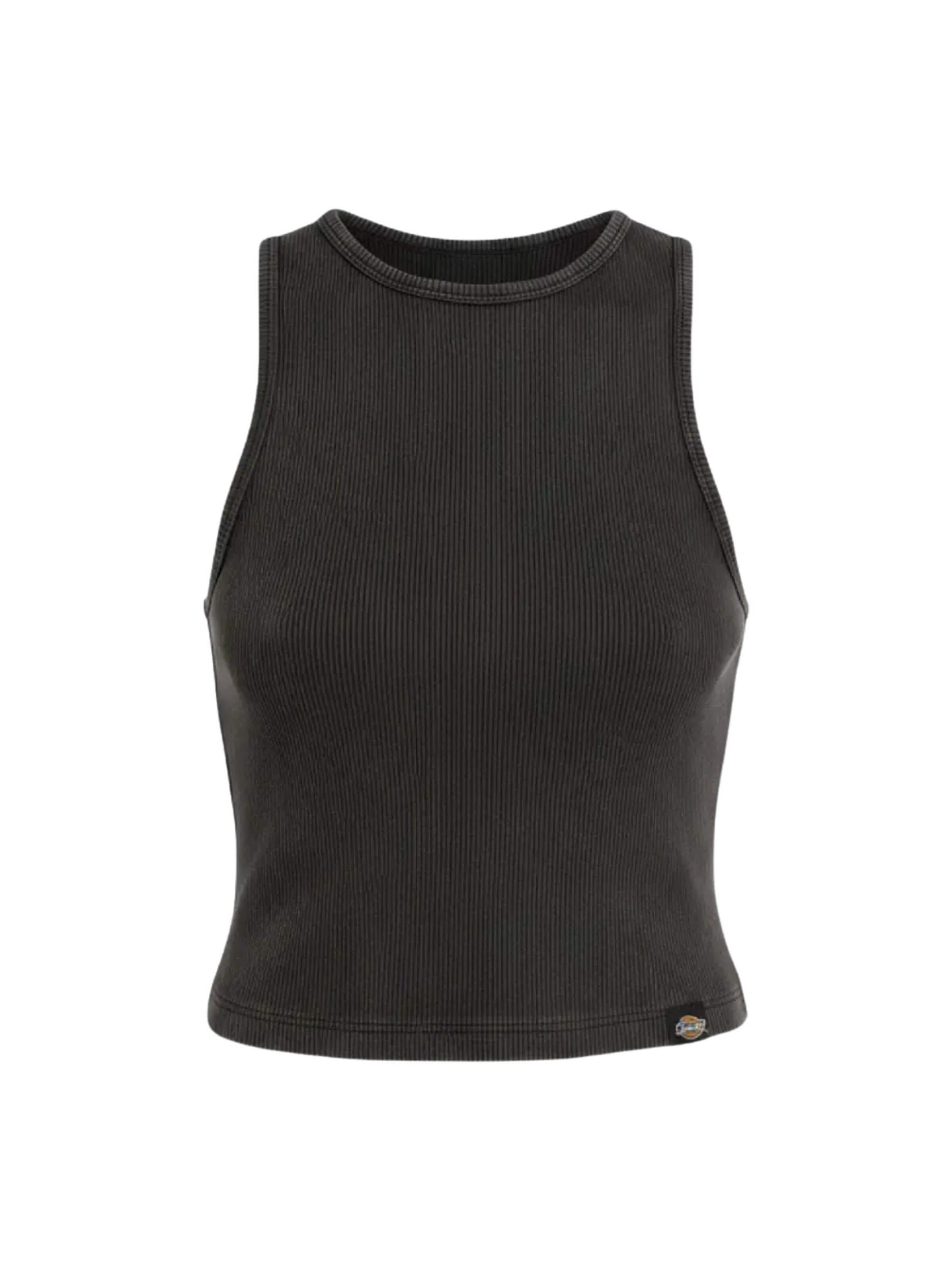 DICKIES Top 'DICKIES PLENTYWOOD GD VEST W canotta'‌‌‌‌‌‌‌‌‌‌ in Schwarz: Vorderseite