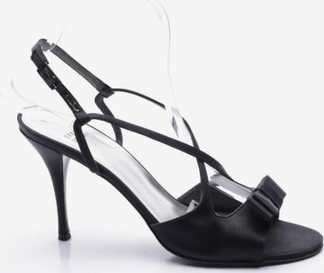 Stuart Weitzman Sandaletten 39,5 in Schwarz: predná strana