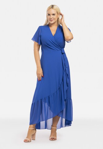 Karko Abendkleid ' GRACE ' in Blau: predná strana