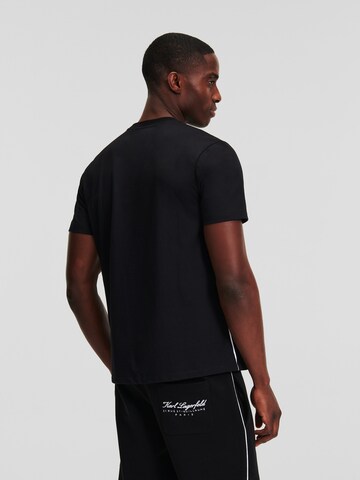 Karl Lagerfeld Shirt 'Hotel' in Black