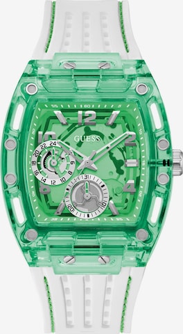 Orologio analogico 'Phoenix' di GUESS in bianco: frontale