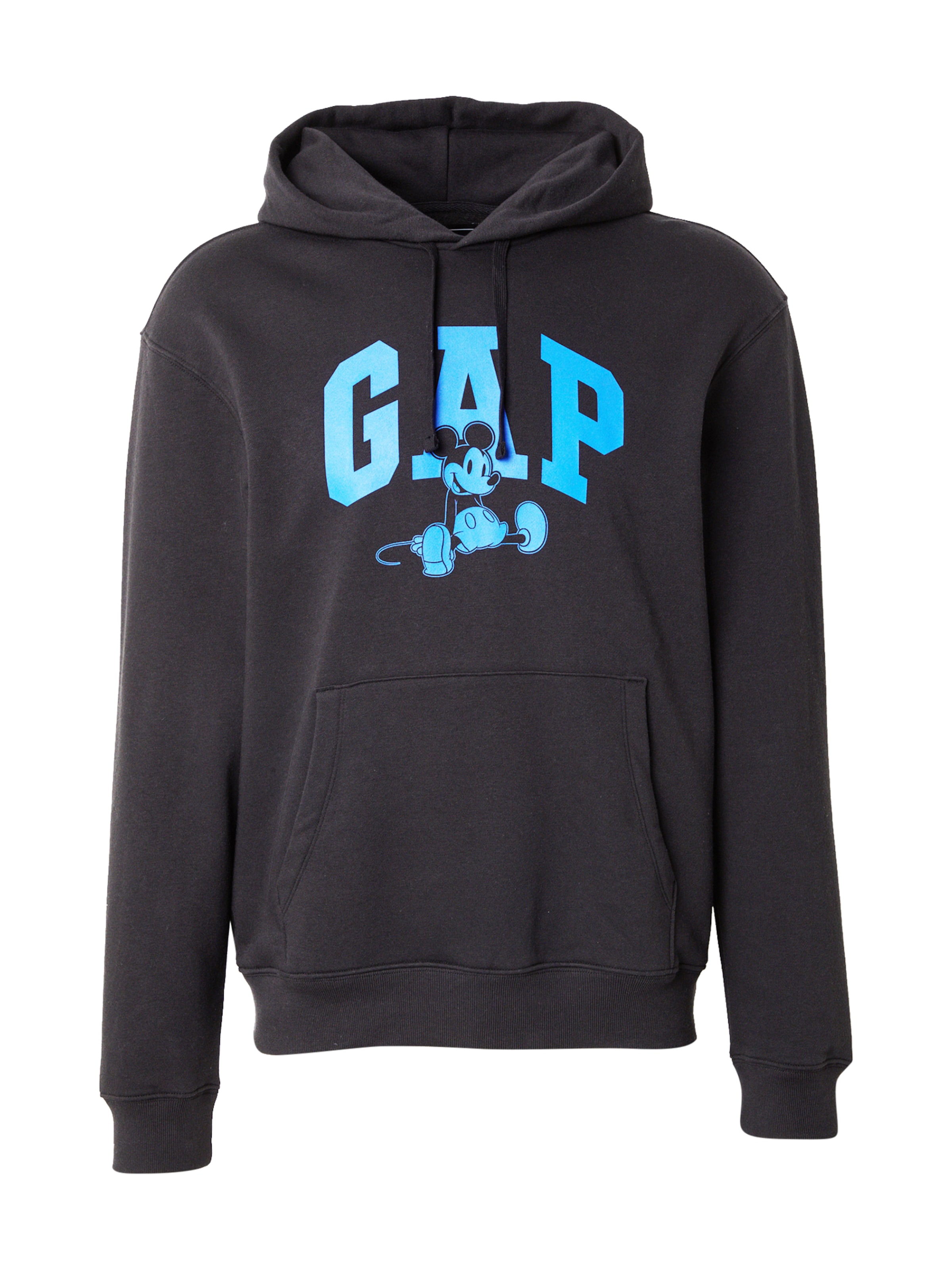 Sweat-shirt 'DISNEY X GAP' GAP en noir : devant